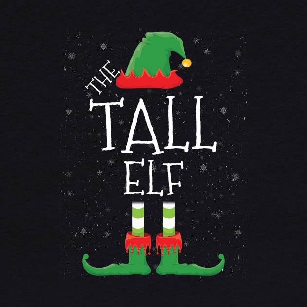 TALL Elf Family Matching Christmas Group Funny Gift by tabaojohnny